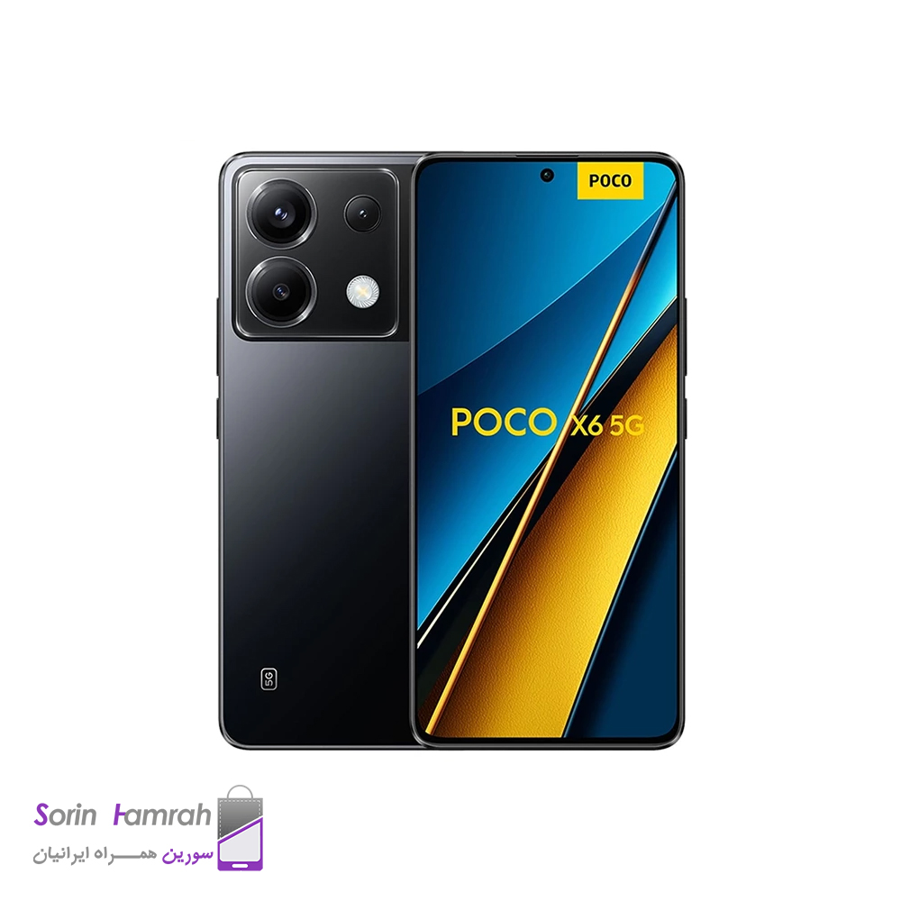 گوشی موبایل شیائومی مدل Poco X6 5G دو سیم کارت ظرفیت 256/12 گیگابایت